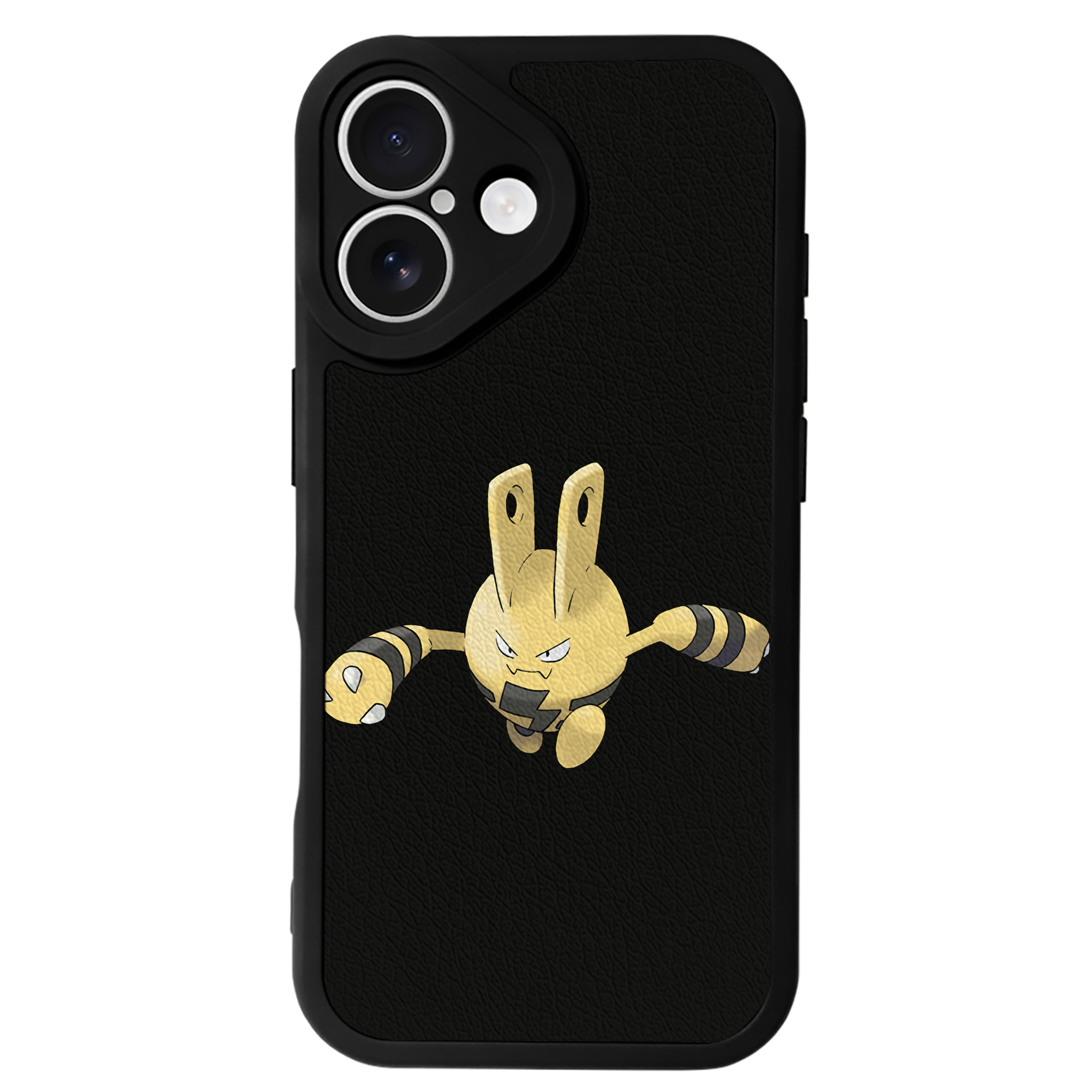 （画像用） ポケットモンスター Pokémon 【iPhone 16シリーズ対応】シリコンスマホケース（レザー調） 材質：シリコン